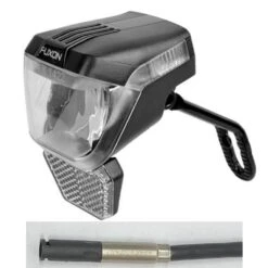 Fuxon LED F-170-EB / S-70-EB E-Bike 70 Lux Schwarz 6-12 Volt Für Hipo-Stecker