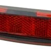 Fuxon Gepäckträgerrücklicht R-100-EB Mit Standlicht 50mm Schraubenabstand 6-12V Gleichspannung -Fahrrad Zone Fuxon Ruecklicht R 100 EB 6 12Volt 50mm fuer Gepaecktraeger 070 50197