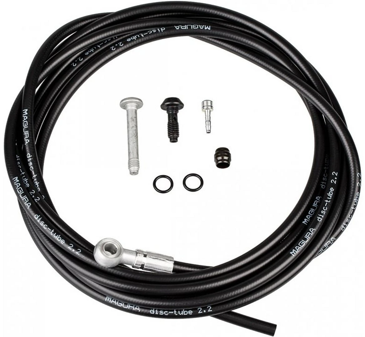 Magura Disctube Leitung Für MT4 Bis MT-Trail-Carbon 2500mm Schwarz