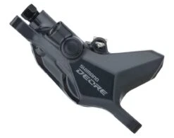 Shimano Deore BR-M6100 Ab 2021 2-Kolben HR Incl. Normalem Bremshebel -Fahrrad Zone Shimano Bremssattel Deore BR M6100 2021 2 Kolben schwarz G 03S Resin E BRM6100MPRX 4550170615741b