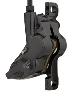 Shimano Deore BR-M6120 Ab 2021 4-Kolben VR Incl. Normalem Bremshebel -Fahrrad Zone Shimano Bremssattel Deore BR M6120 2021 4 Kolben schwarz D 03S Resin E BRM6120MPRX 4550170615734c