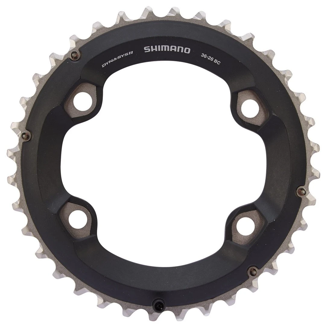 Shimano SLX Ab 2017 4-Arm 11-fach 36 Zähne BC-Type Aluminium/GFK Schwarz Y-1VG98020 3 Shimano SLX Ab 2017 4-Arm 11-fach 36 Zähne BC-Type Aluminium/GFK Schwarz Y-1VG98020