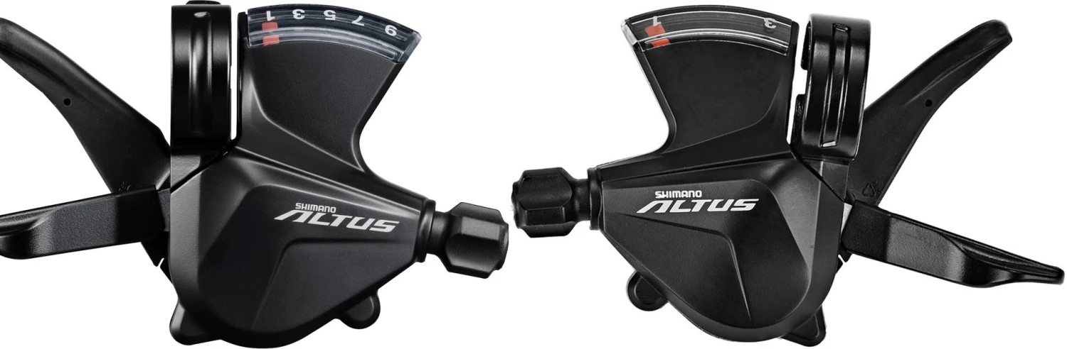 Shimano Altus SL-M2000 Schwarz Satz 3/9-fach 3 Shimano Altus SL-M2000 Schwarz Satz 3/9-fach