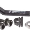 Shimano Adapter VR Postmount Bremse Auf Postmount Befestigung Mit 180mm Scheibe SM-MA-F180P/P -Fahrrad Zone Shimano Scheibenbremsadapter vorne Postmount Postmount 180mm E SMMAF180PP2