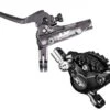 Shimano XT BR-M8000 Mit Kühlrippen VR Incl. Bremsgriff BL-M8000 -Fahrrad Zone Shimano Scheibenbremse BR M8000 links schwarz mit Kuehkoerper I M8000LFPSA100 4524667380115