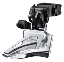 Shimano Deore FD-M6025-H Ab 2018 10x2-fach Downswing High-Clamp Frontpull 66-69° Schwarz