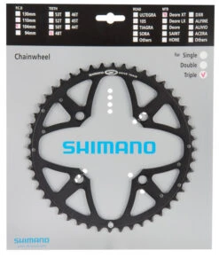 Shimano XT Ab 2004 4-Arm 9-fach 48 Zähne U-Type IG Alu Schwarz Y-1F998030 Ausverkauft