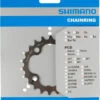 Shimano LX Ab 2005 4-Arm 9-fach 22 Zähne S-Type IG Stahl Si. Y-1FU22000 Ausverk. Ersatz: Y-1J822000 -Fahrrad Zone Y 1FU22000