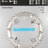 Shimano Deore Ab 2007 36 Zähne U-Type Silber Y-1J898080 -Fahrrad Zone Y 1J898080