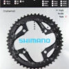 Shimano SLX Ab 2013 4-Arm 10-fach 48 Zähne AL-Type Alu Schwarz Für Ketttenschutzring Y-1N998080 -Fahrrad Zone Y 1N998080